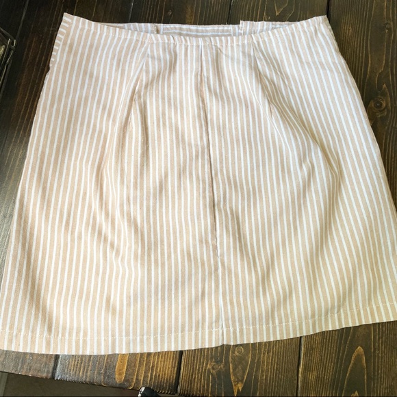 Altar’d State Striped Nautical Button Front Skirt - Picture 3 of 3